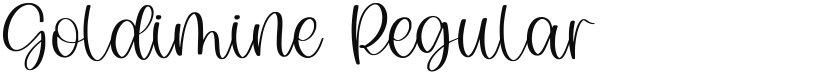 Goldimine font download