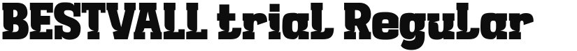 BESTVALL trial font download