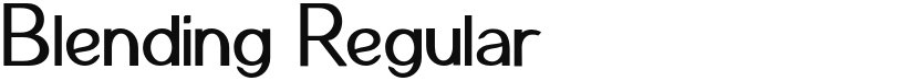 Blending font download