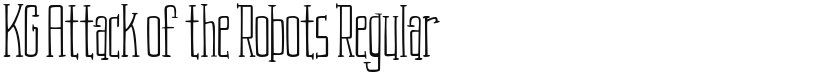 KG Attack of the Robots font download