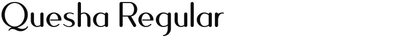 Quesha font download