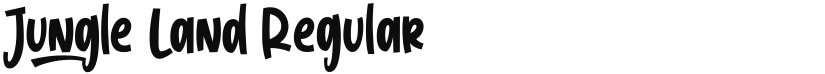Jungle Land font download