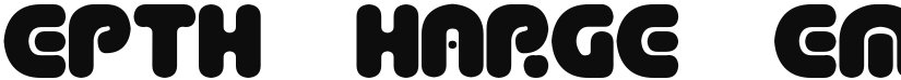 Depth Charge font download