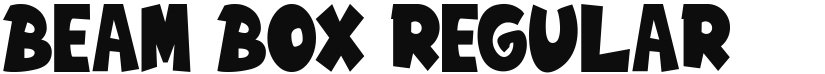 Beam Box font download