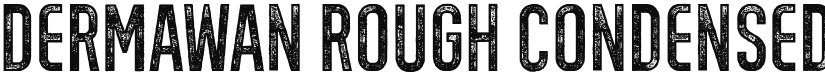 Dermawan Rough font download