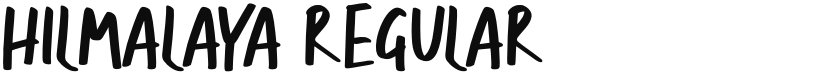 HILMALAYA font download