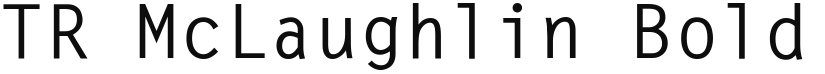 TR McLaughlin font download